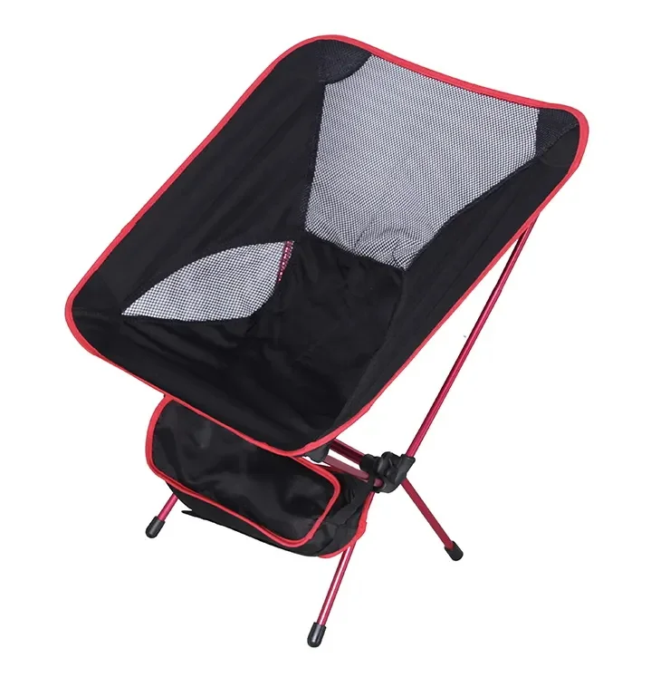 Ultralight Portable Compact Outdoor Folding Camping Custom Travel Chair Portable Small Camping Beach Folding Chair For Hiking