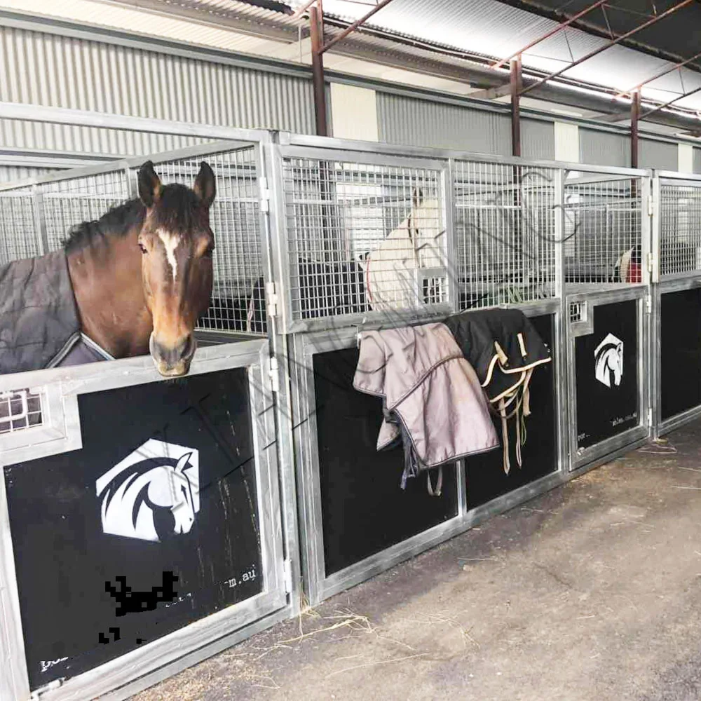 Горячая Распродажа дешевая цена металлическая лошадь двор стабильная на продажу