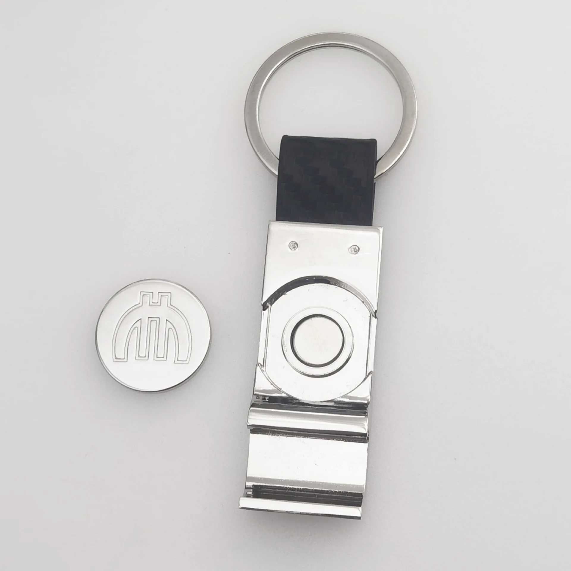 Wholesale business Gift Customization Handmade Engraved Custom Double Sided Word Blank Matle Stainless Steel Keychain