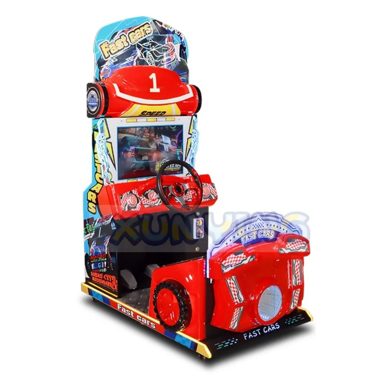 lottery entertainment game center coin operated driving simulator arcade machine kid racing video games machines