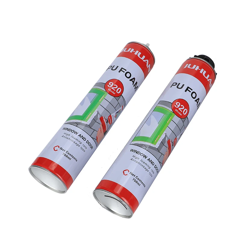 High quality gun polyurethane foam with a perfect structure and high density, designed for professional mounting of windows