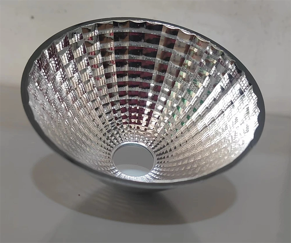 Metal Spinning Custom Size Small Aluminium Ceiling Light Spotlight Reflector Bowl Cup, 24 Degree Cob Led Reflectors