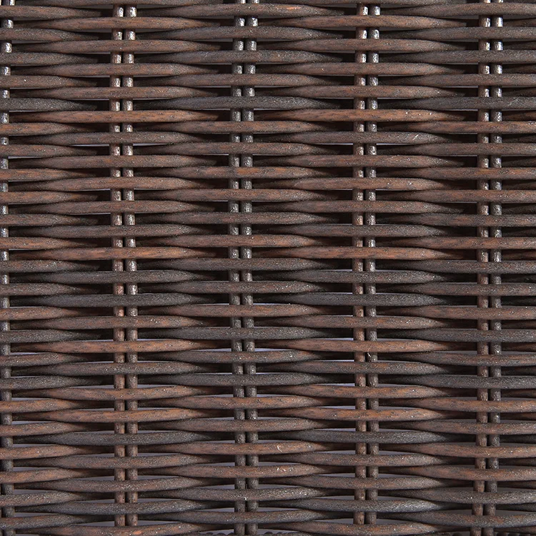 Garden Patio Furniture Outdoor Woven Synthetic Plastic Artificial Rattan Wicker Strips Pe Rattan Material