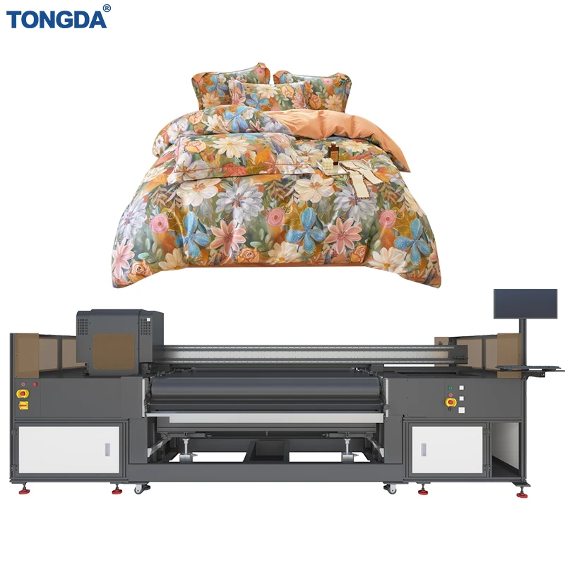 Tongda digital printing machine suitable for cotton,silk,wool,polyester,acetate,nylon,blended fabric,lirien textile fabrics