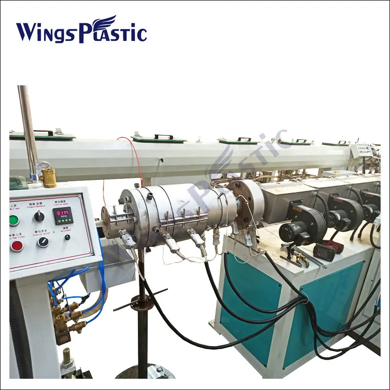 China Factory HDPE/Pprc/PPR/LLDPE/MDPE/PVC Plastic Pipe Extrusion Production Line Pipe Making Line Plastic Extruder Machine