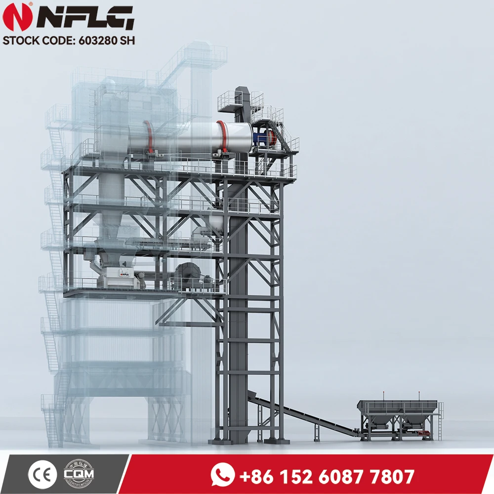 Alt Series Type Equipment 120Tph Hot Mix Asphalt Mixing Plant Batch Mix Plant