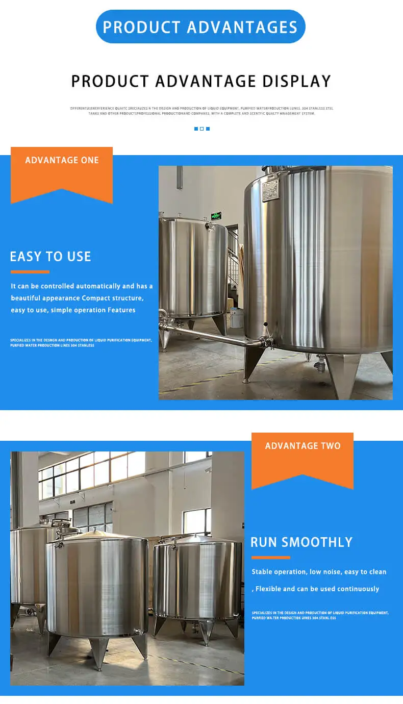 Stainless steel electric heating fresh milk pasteurization equipment juice pasteurizer tank