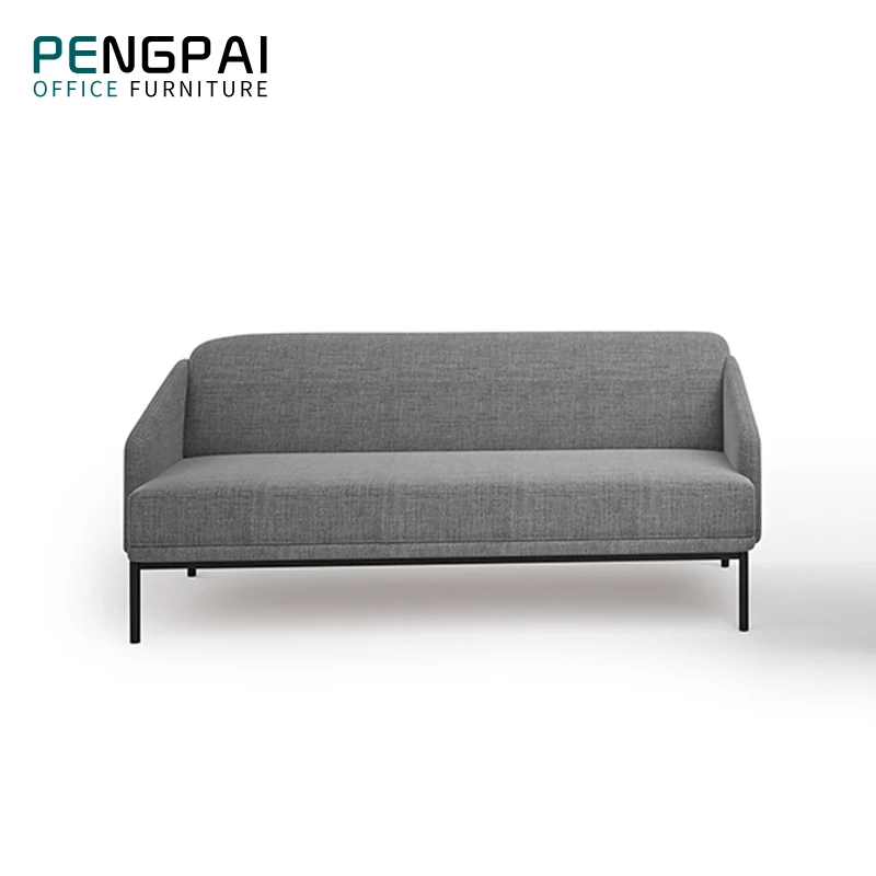
Pengpai simple design grey european style sofa upholstery fabric sofa 