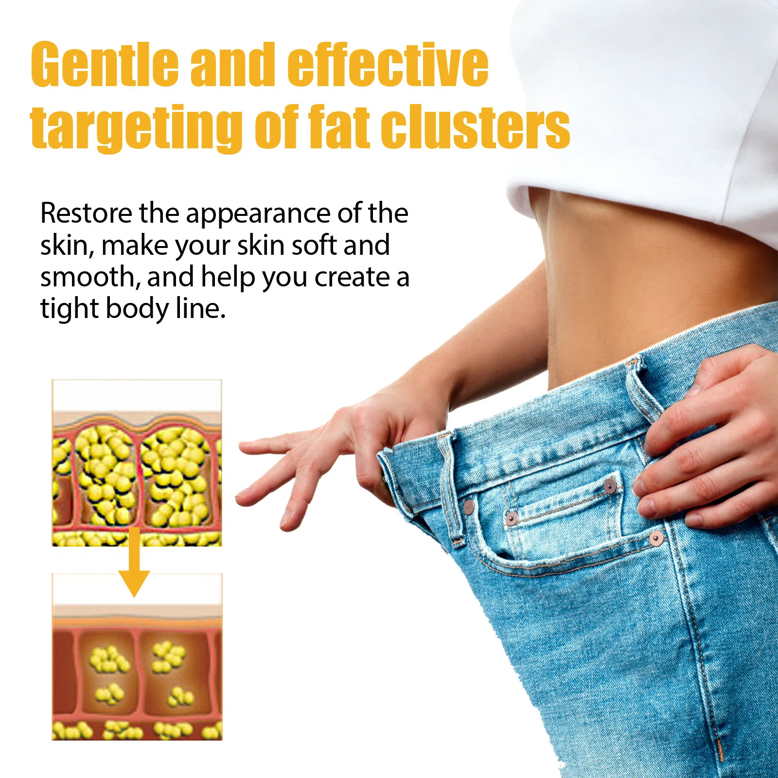 Private Label Body Care Natural Organic Anti Cellulite Removal Hot Fat Burning Sweat Gel Weight Loss Slimming Cream Stick