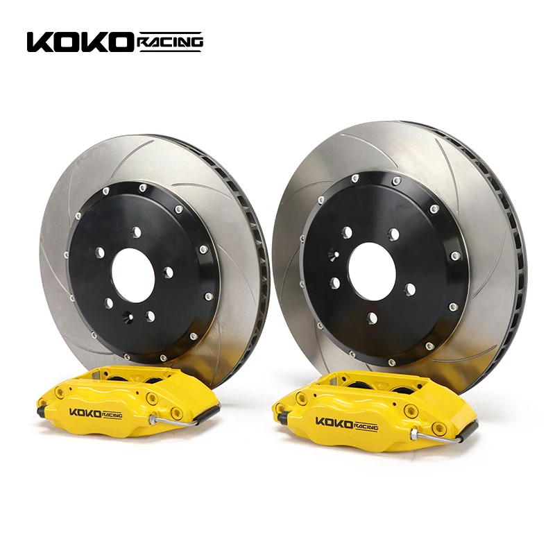 KOKO racing disc brake caliper 4 piston 7600 best kits for front 15-16inch rims for Suzuki Swift
