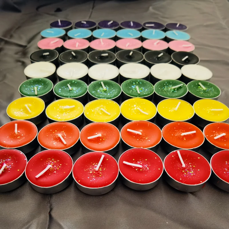 New Design Tea Light Candle High Quality 100% Paraffin Wax Colorful Candle Tealight - Buy Tealight Candle,Tea Candle,Wax Candle