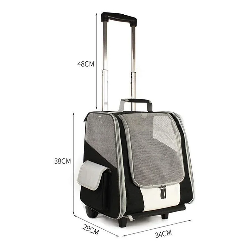 The Best Sustainable Polyester+Aluminium Backpack Pet Travel Bag for