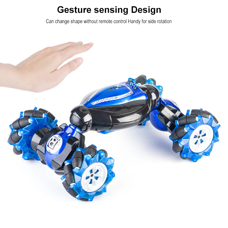 
Kids 2.4 GHZ Rolling Climbing Twist Hand Watch Rc Toys Gesture Stunt Remote Control Car 