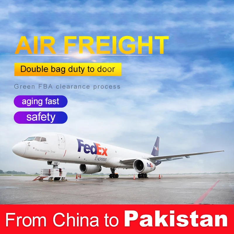 Профессиональный агент по доставке ddp ddu от двери до двери, воздушный экспедитор для Пакистана