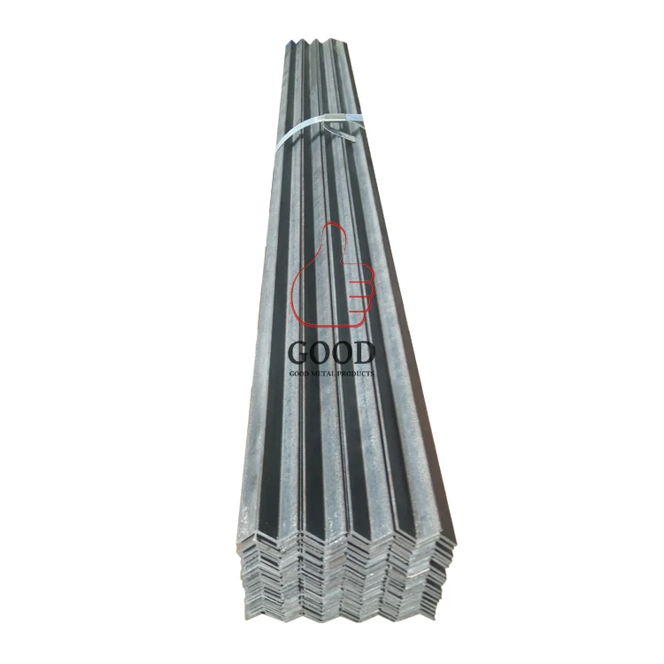 Hot Sale ASTM A36 A53 Q235 Q345 Galvanized Angle Steel  L Shape Galvanized  Steel Angle Bar price