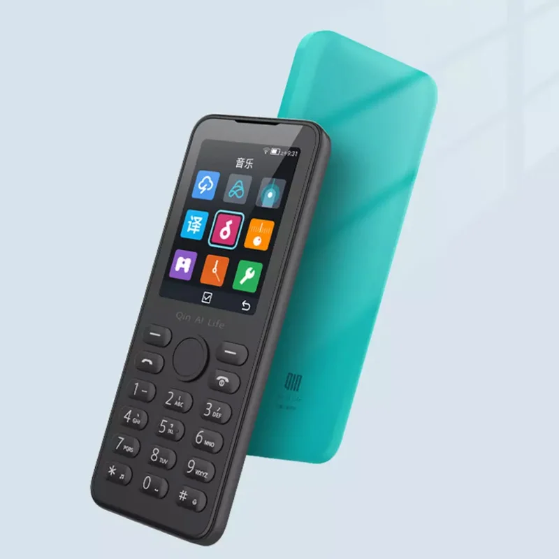  Мобильный телефон Youpin Qin F21S VoLTE 4G сеть Wi-Fi + 2 4 дюймов BT инфракрасный пульт дистанционного управления GPS