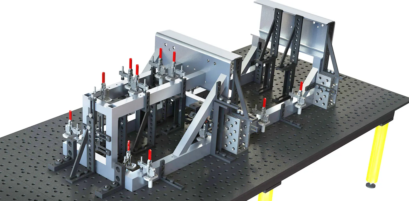 Vertical toggle clamp 10247 500LB 227Kg straight base hand tool toggle clamp heavy duty toggle clamp