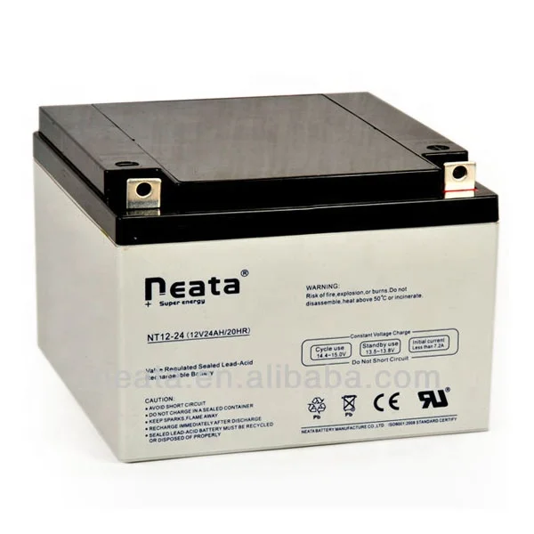 12 Volt Battery 12v 12ah 20hr MF UPS Solar Power Storage Small Rechargeable Lead Acid Battery