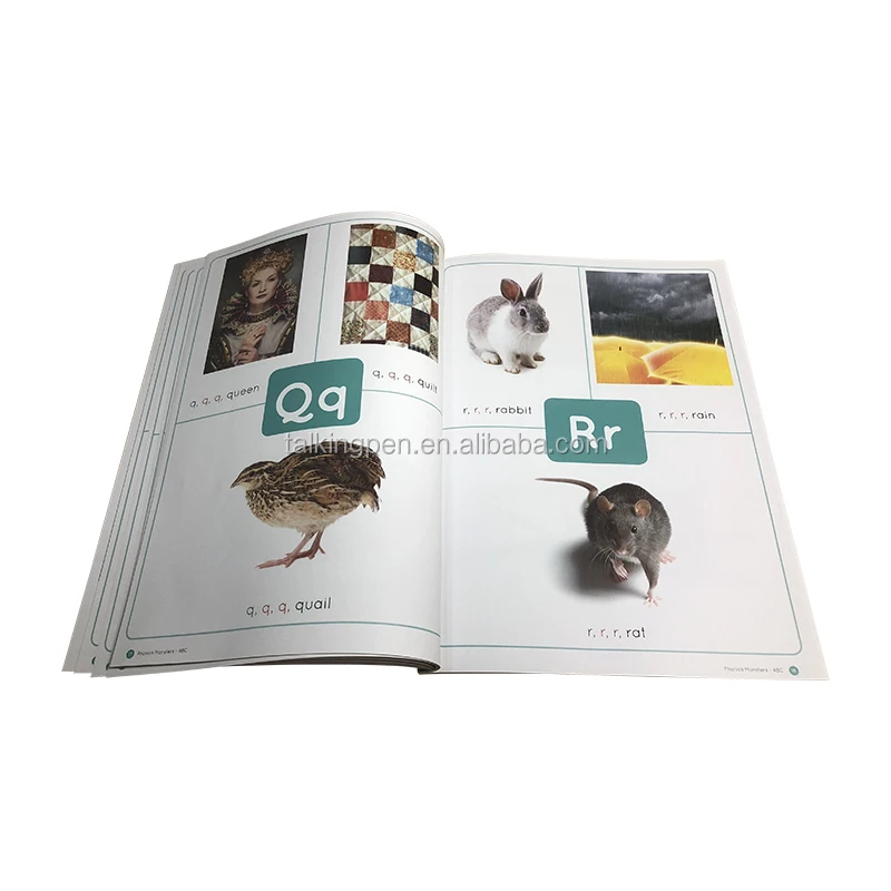 7-12 Years Old Phonics and Word Study Talking Pen Books  Phonics Readers Primary School Phonics Monsters Smart Reading Pen Books