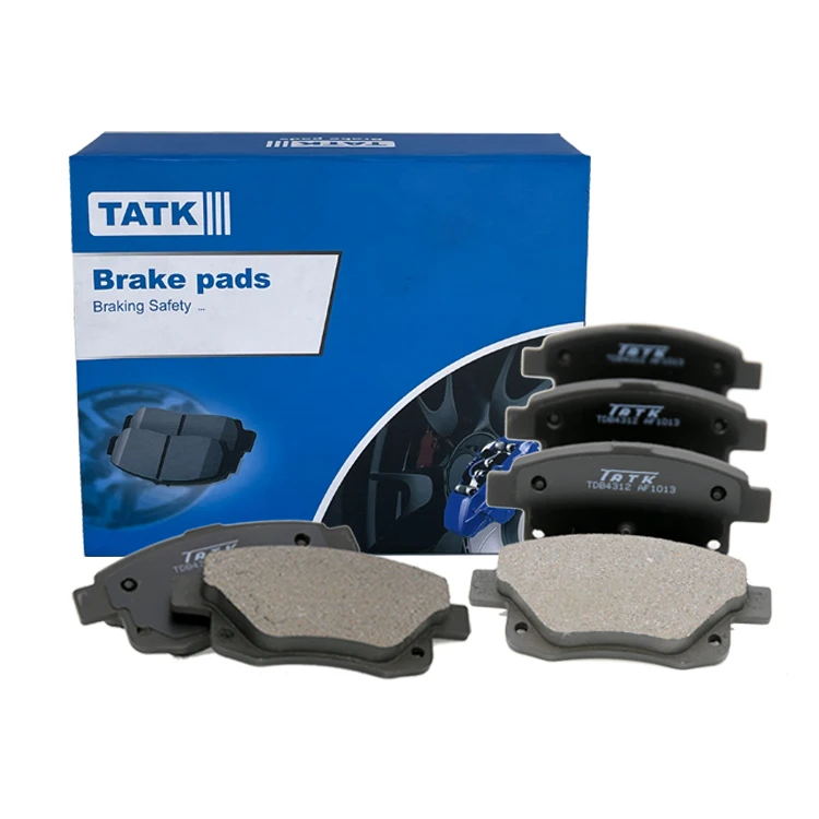 TATK Auto Brake Pad For TOYOTA HONDA HYUNDAI KIA GM JEEP FORD CADILLAC Factory OEM Wholesale ceramic Car brake pad Manufacturer
