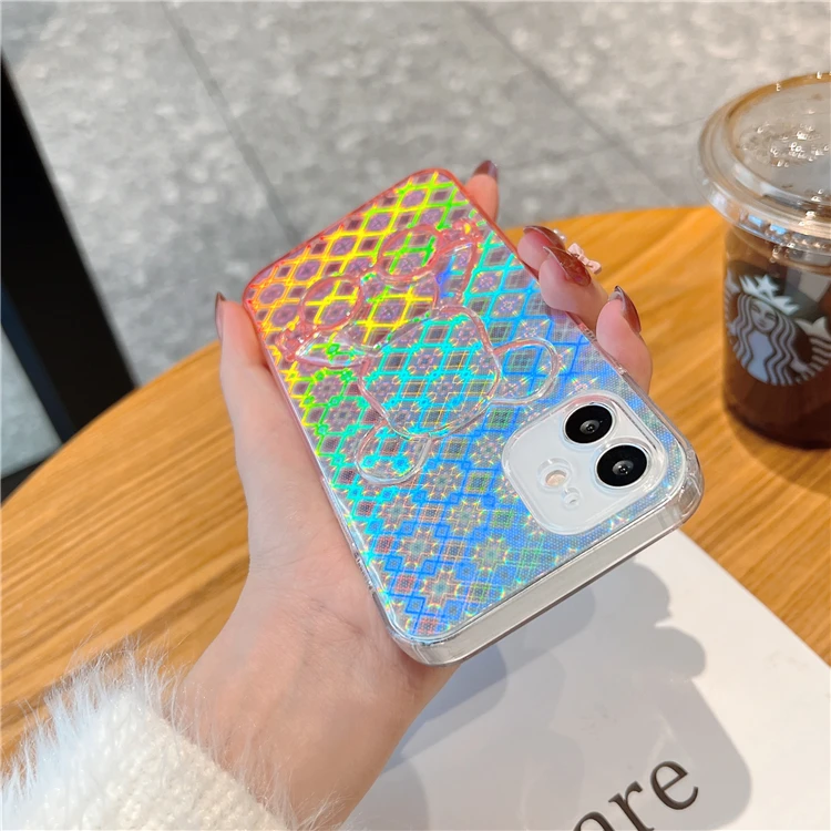 Градиентный Блестящий Защитный чехол для телефона iphone