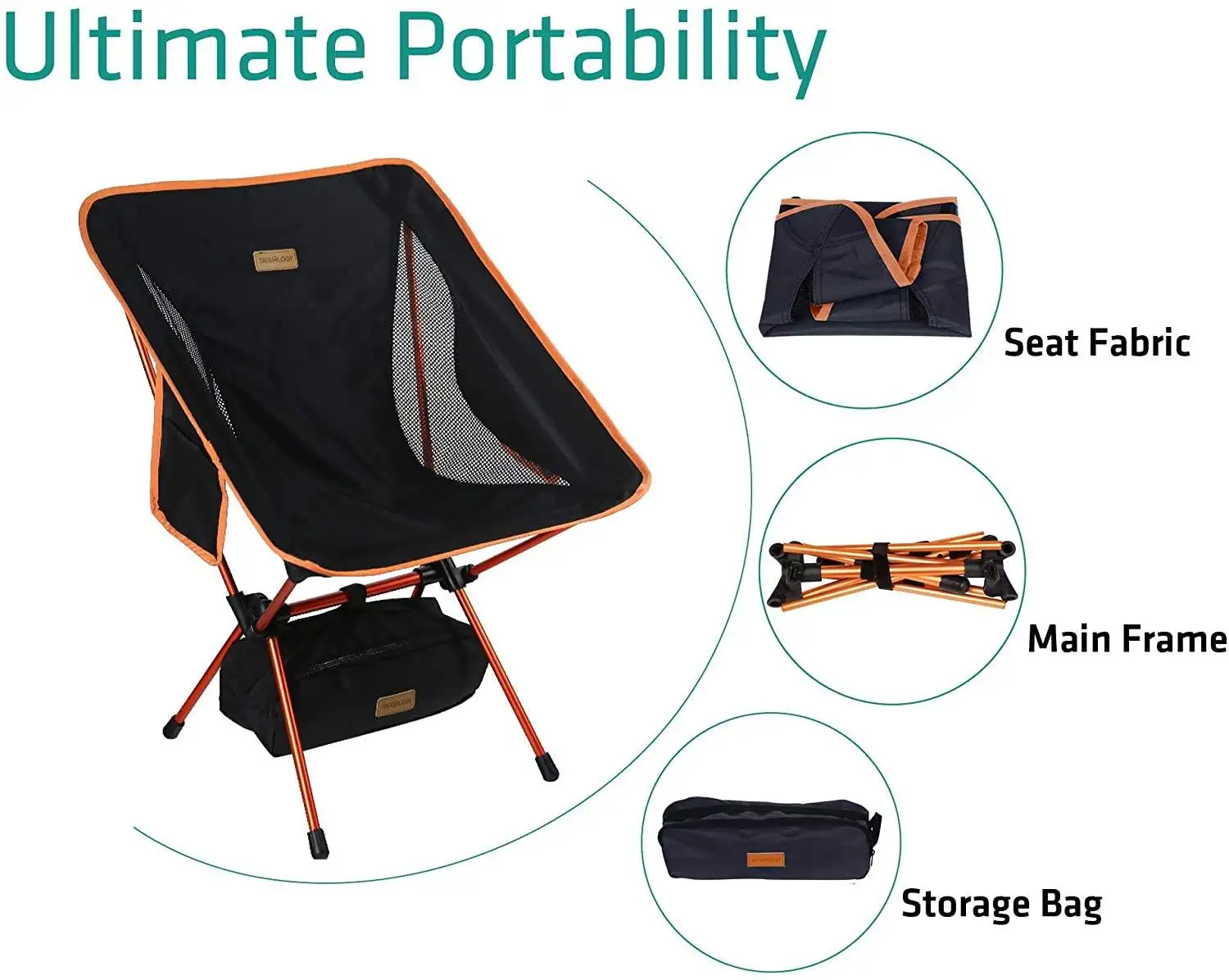 QIBU Kamp Sandalye Sandalyesi Silla Plegable Beach Camping Chair Manufacturers Foldable Camp Chair Folding Outdoor Moon chair