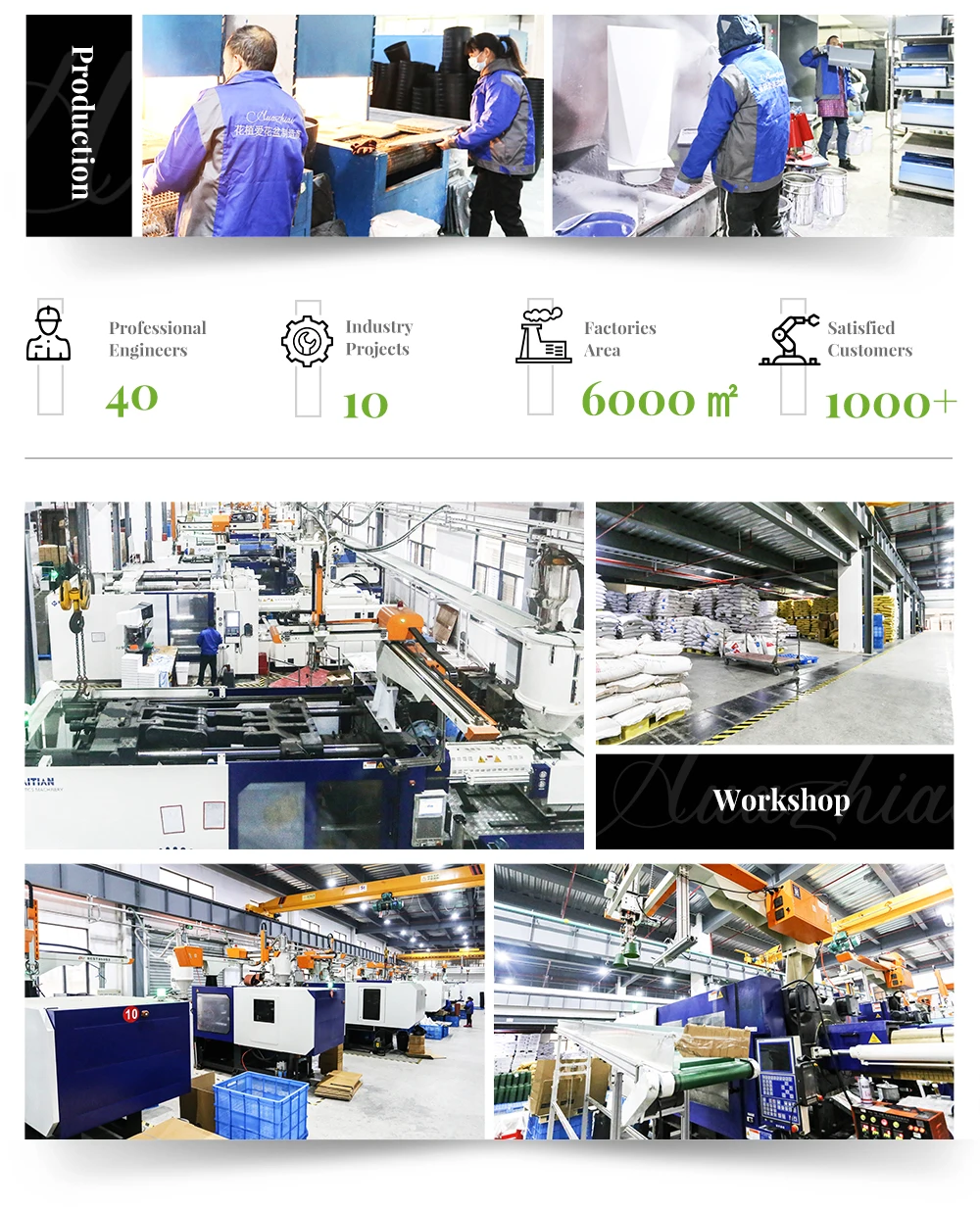 Set of 4 White Movable Plastic Plant Garden Border Small Fences Flexible Lawn Edging Easily Assembled