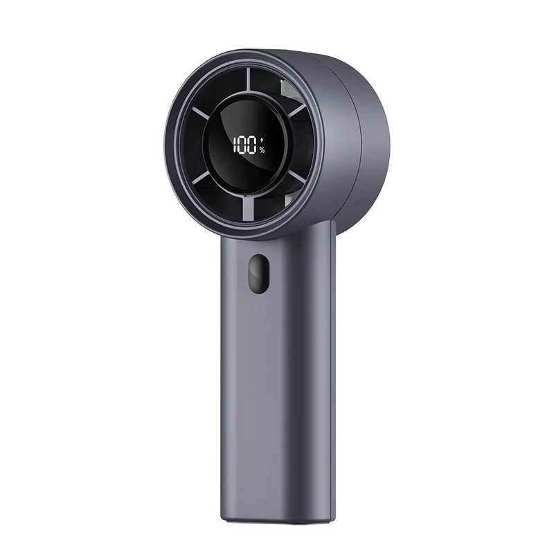 Minigo Factory High Speed Low Noise Mini Turbo Fan Rechargeable Handheld Portable Fan