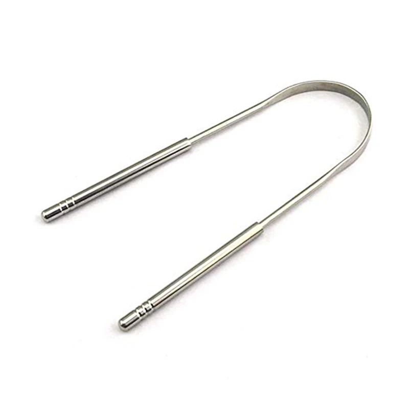 
Wholesale premium quality tongue cleaner rose gold copper tongue scraper 