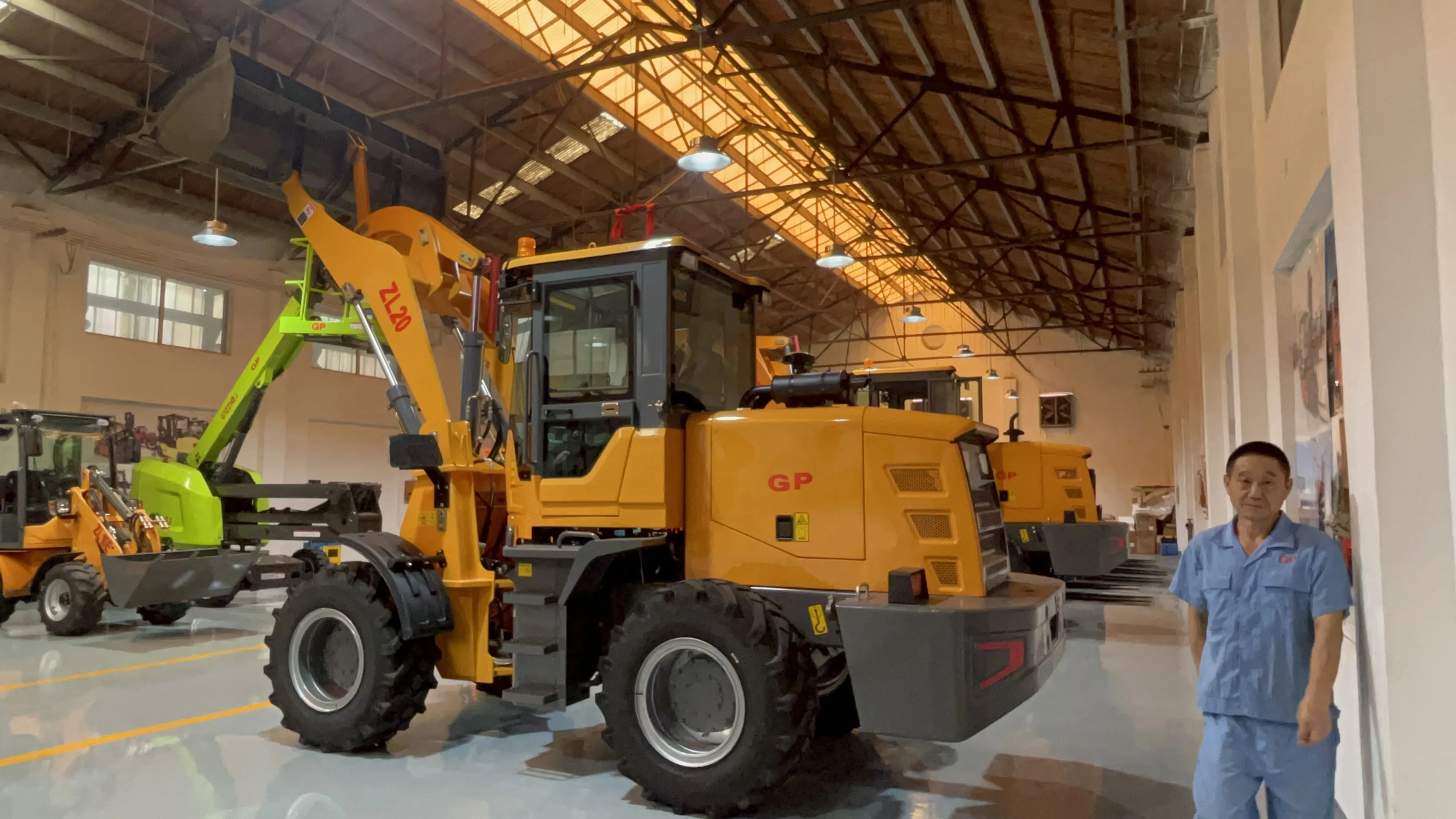 Chinese Mini Wheel Loaders Diesel Front End Loader Mining Construction Machinery Earth Moving Equipment  Bucket Loaders