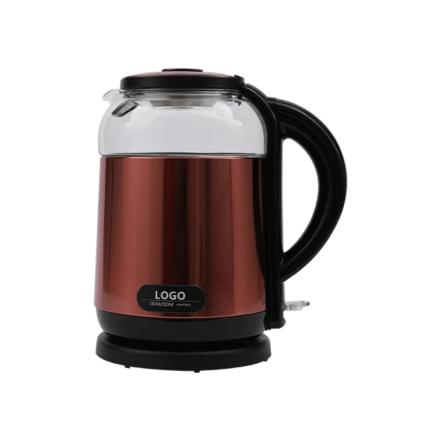 Горячая Распродажа 2021 года на Amazon, электрический чайник из боросиликатного стекла для кухни