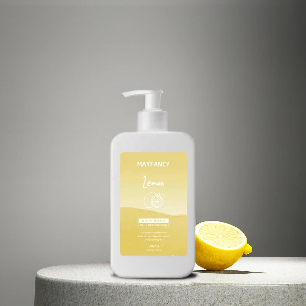 Deep Cleaning Lemon Essence Shower Gel Delicate Skin Moisturizing Whiting Cleanser Washes Away Roughness Fatigue Temperate Body