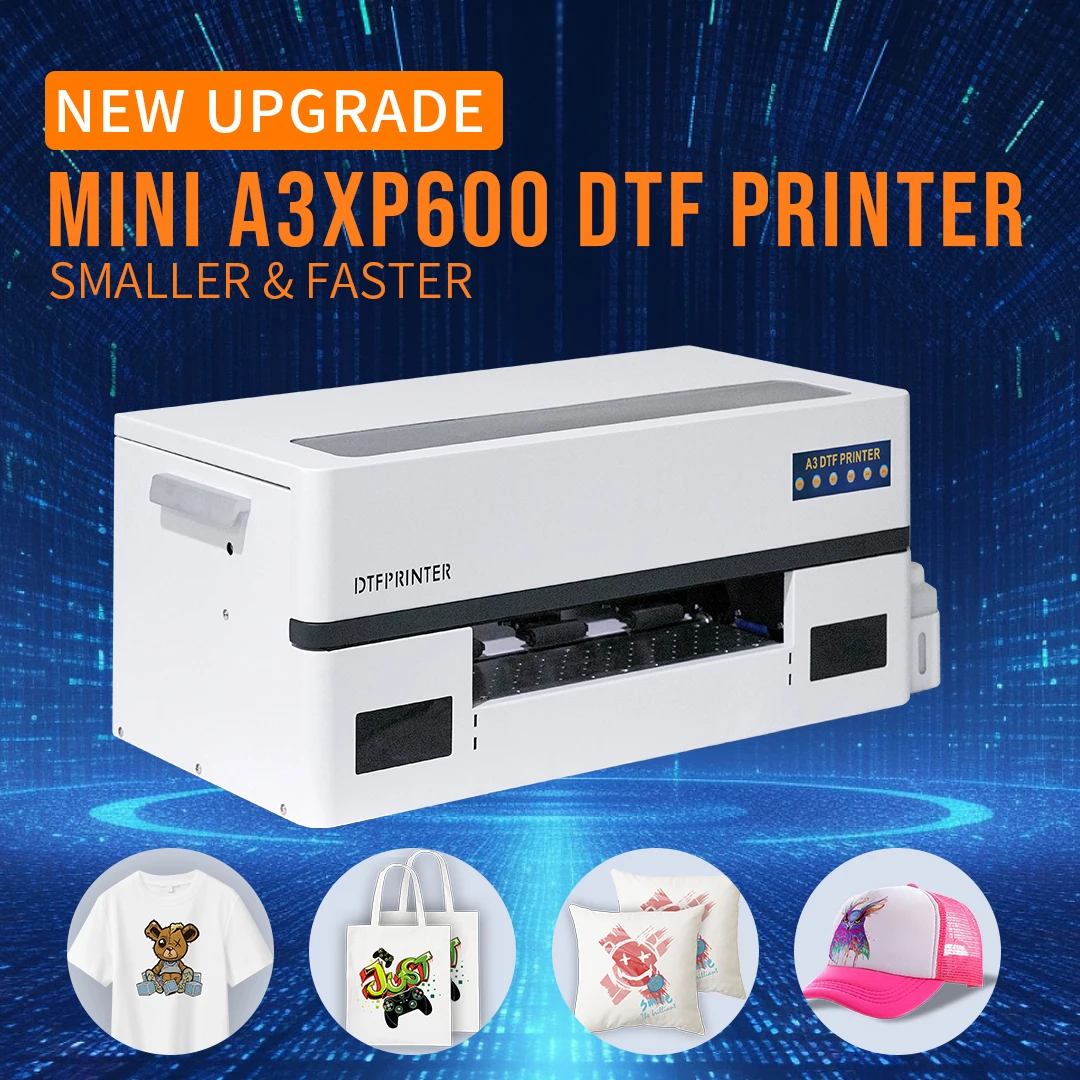 A4 Size DTF Inkjet Printer Start Kit the Most Price Competitive DTF Printer Set dtf Printer with materials