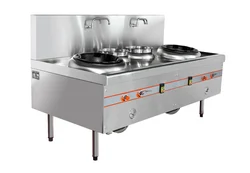 Super Good  Restaurant Use Double Burner Burning Stove Cooking Gas Stove 500 W