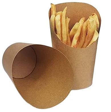 French Fries Box Disposable Take-out Party Baking Supplies Waffle Paper Popcorn Boxes