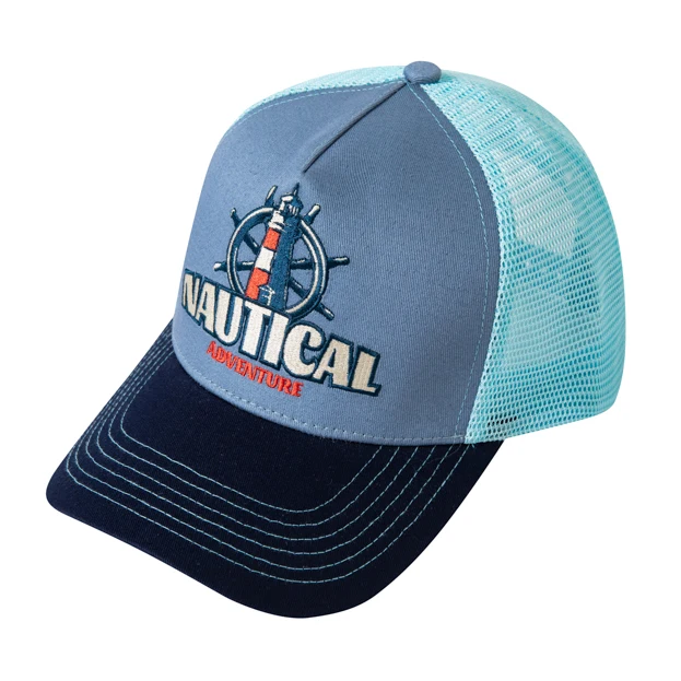 Индивидуальная цветная контрастная винтажная 5-панельная шляпа для дальнобойщика с вышивкой Кепка Дальнобойщика