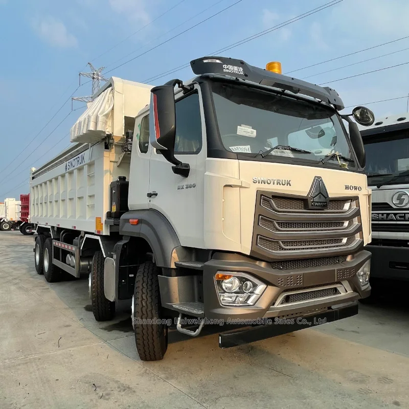 sinotruck howo hohan haohan sitrak sino man jack nx nx7 tga strong chassis heavy garbage dump truck
