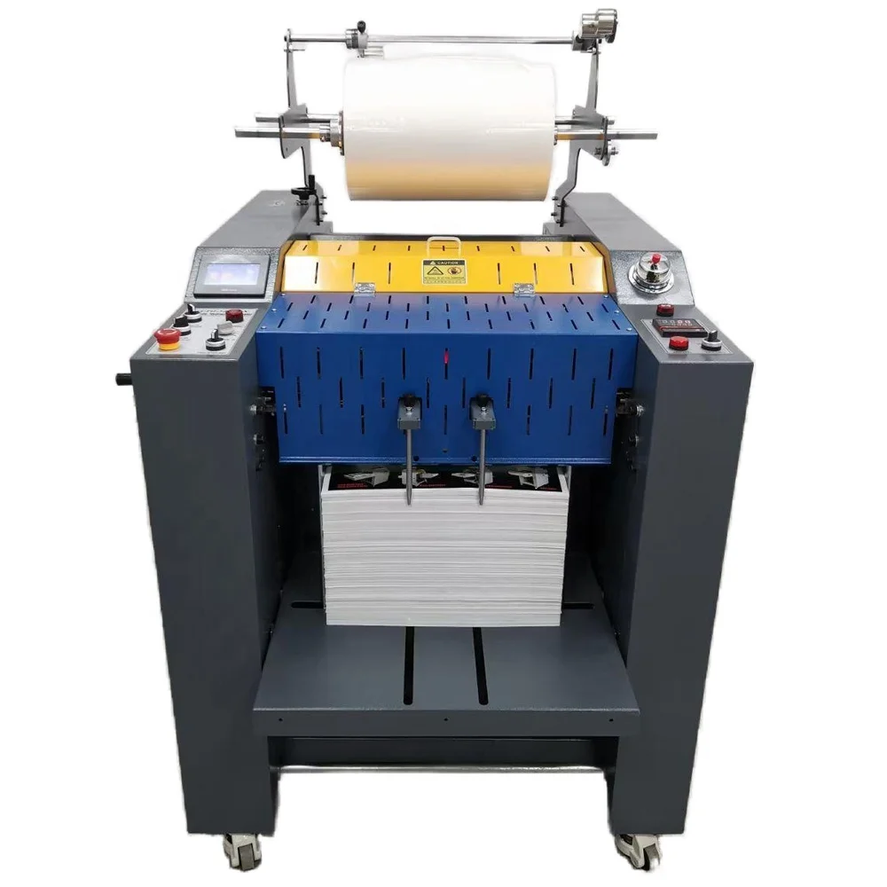 520mm A2 A3 Full Automatic Paper Roll Laminating Machine with Auto Air Feeding and Auto Cutting