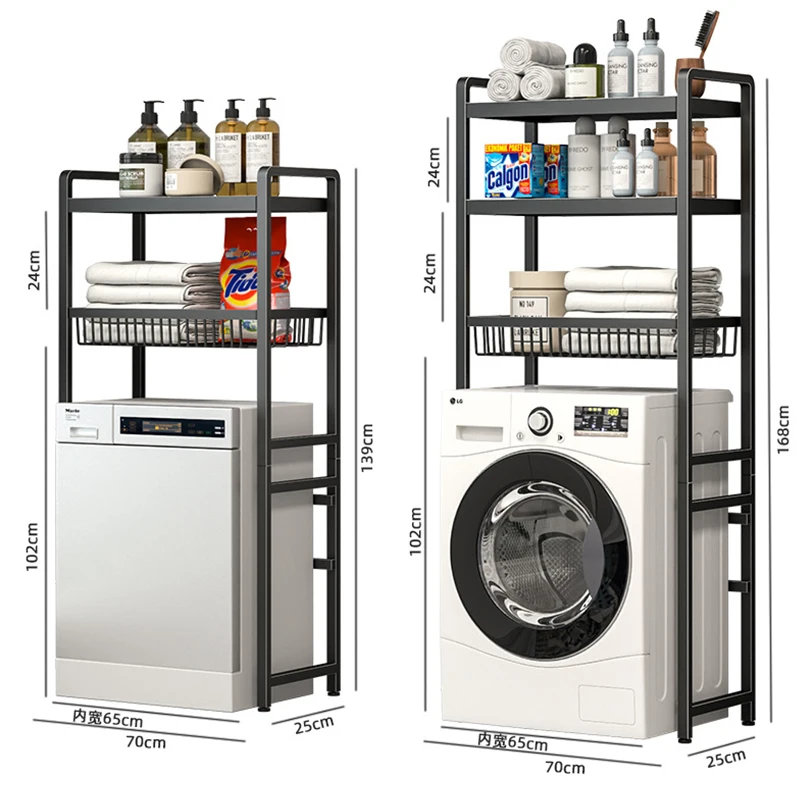 3 Tier Home Storage Organizer Over Toilet Detached Modern Bathroom Toilet Rack Shelf Storage Holder