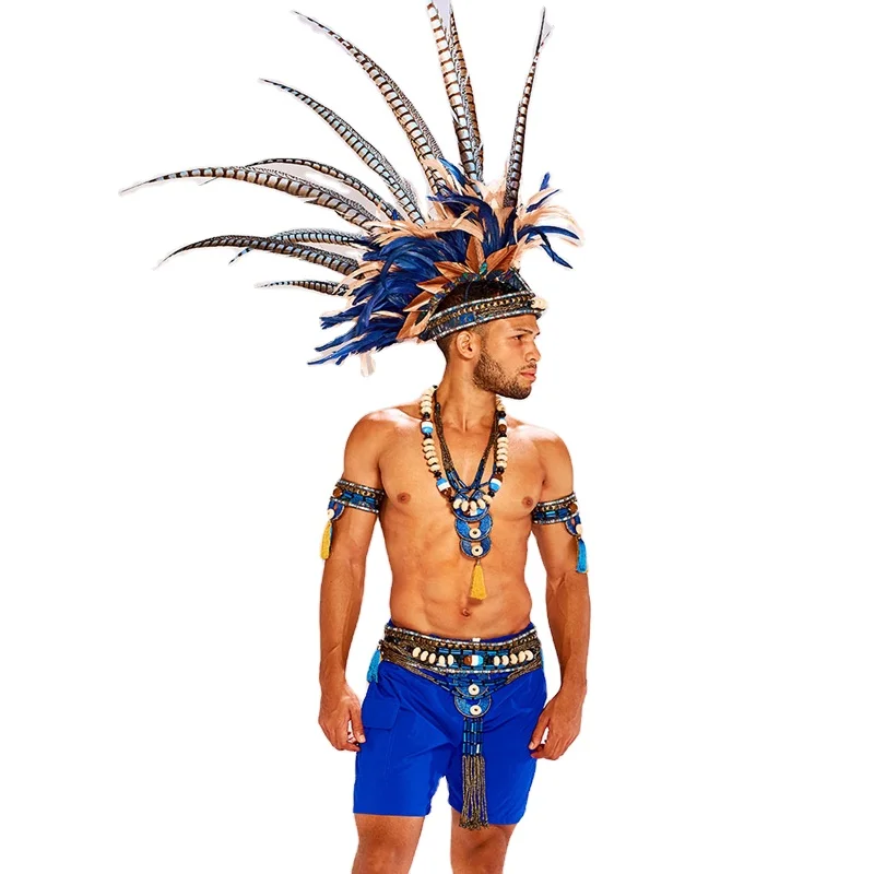 
Handmade Customized Carnival Costumes Male Wear Samb Costume Western Wear Costume 