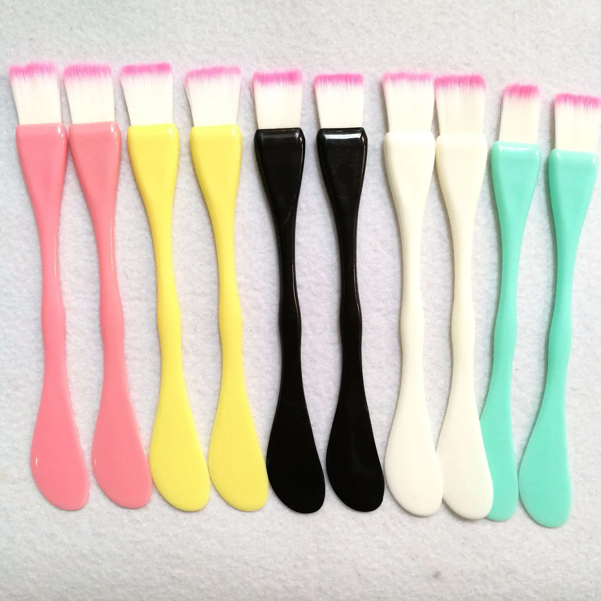 2 in 1 Wholesale Professional Makeup Brushes Face Mask Brush Silicone Gel DIY Cosmetic Beauty Tools Tool