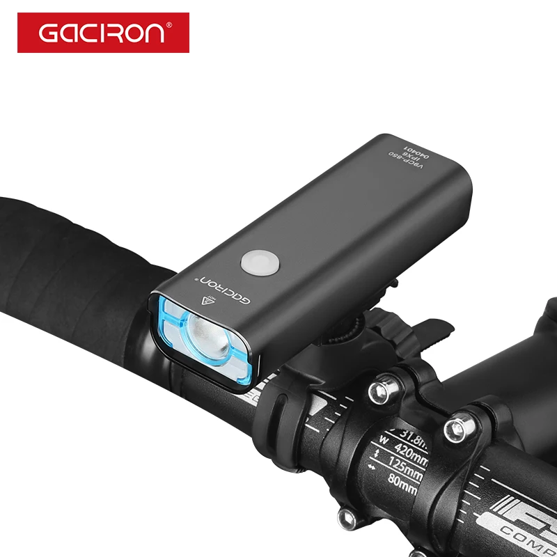 Gaciron высокопроизводительный V9CP-850 люмен прожектор для шоссейного велосипеда Type-C светодиодный фонарь Аксессуары