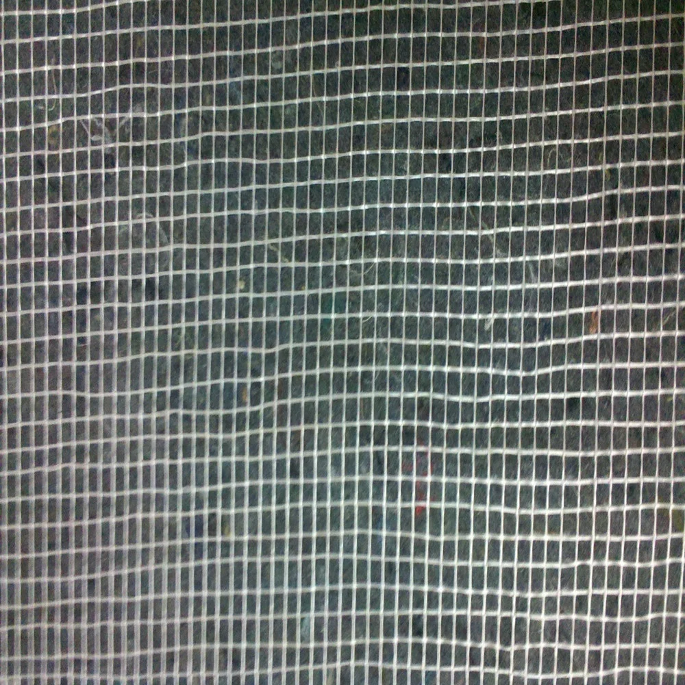 Compound base Non-woven polyester fiberglass mesh combination mat