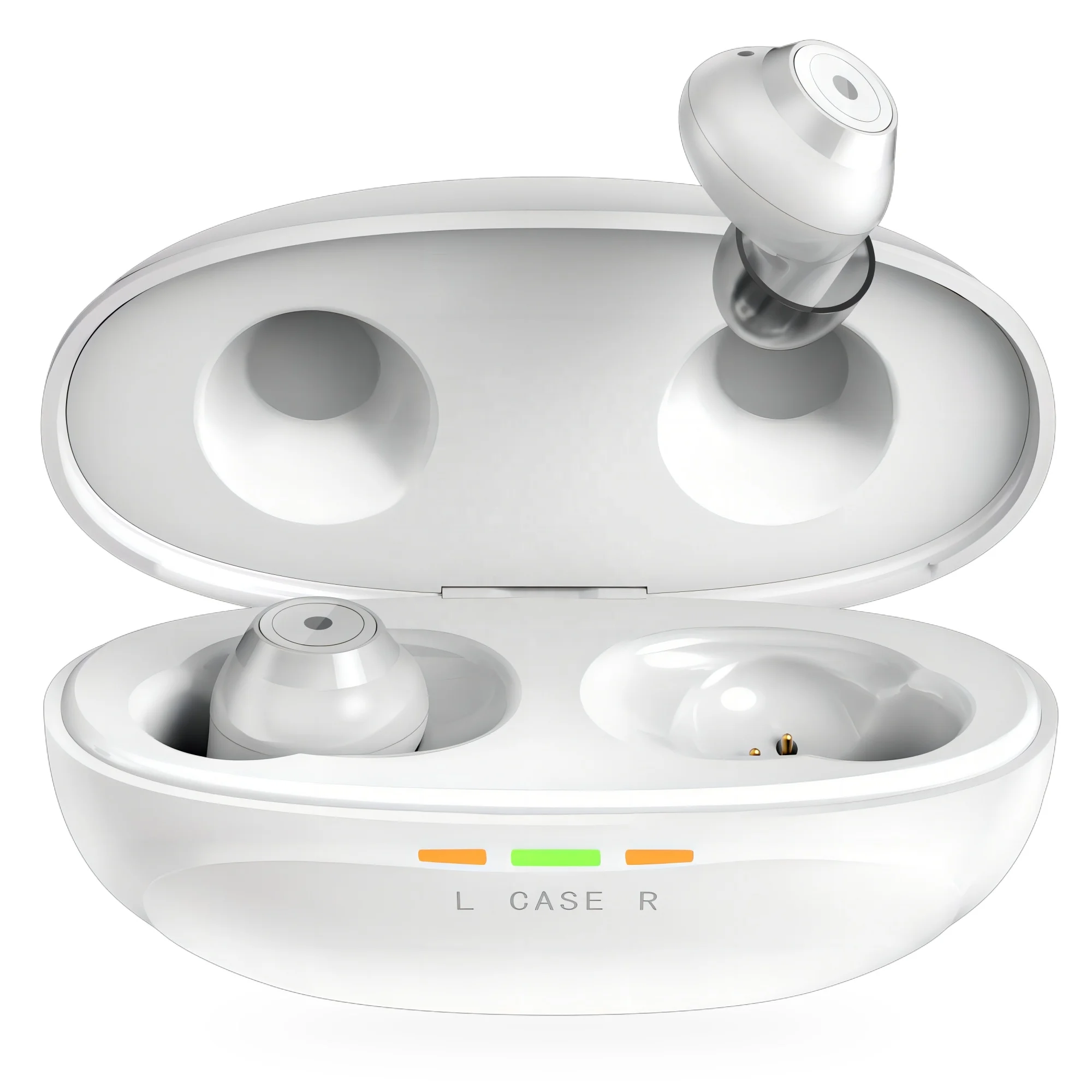 JINGHAO High Quality Wireless Hearing Aid Invisible Digital Hearing Aid Rechargeable For Seniors Deafness With Charging Case