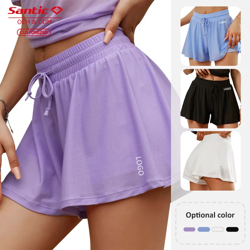 OEM New Design Wholesale Tennis Garment Private Label Gym Training Yoga Fitness Shorts Skirts Tennis Wear