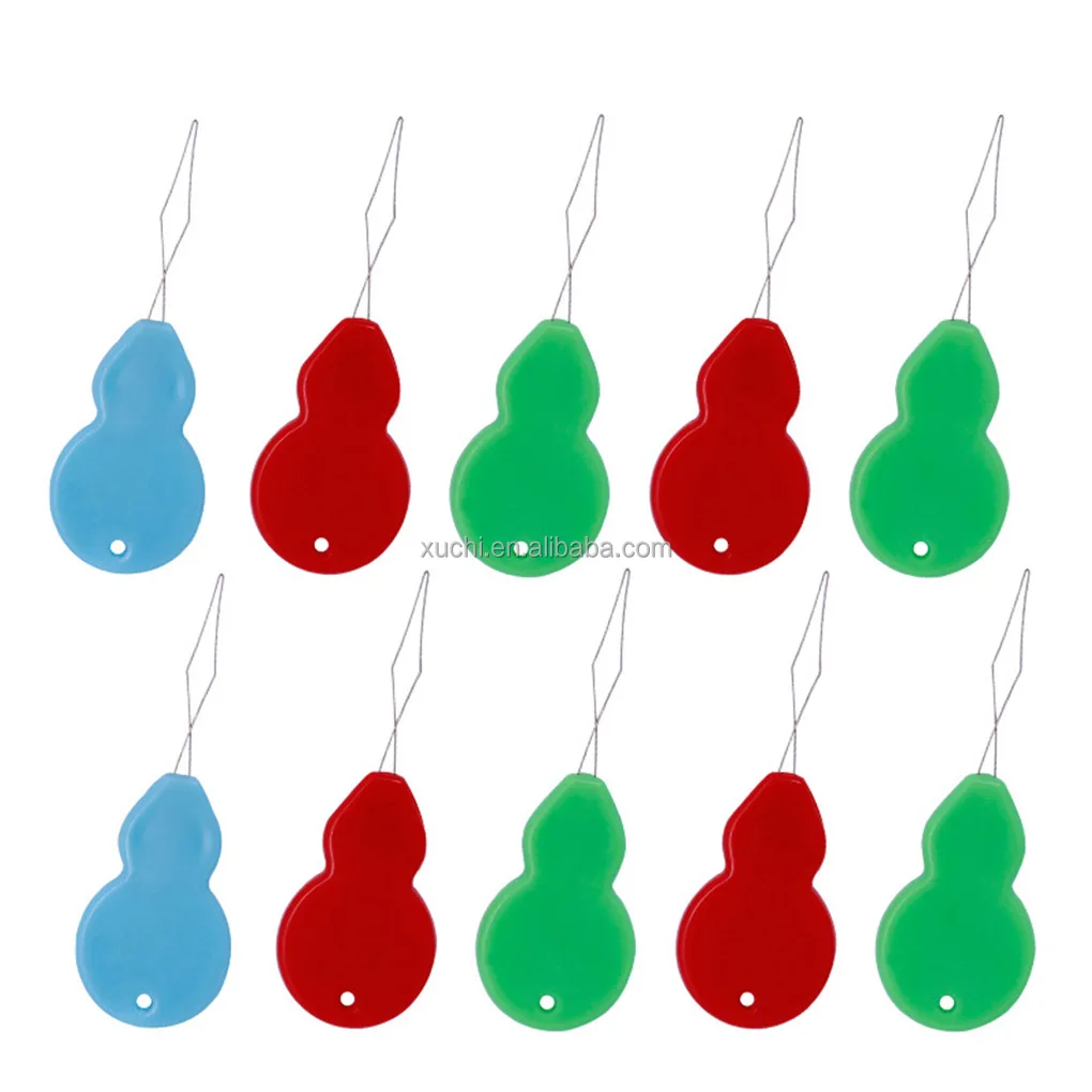 Multicolor Insertion Tools Sewing Machine DIY Craft Accessories Plastic Cross Stitch  Needle Threader