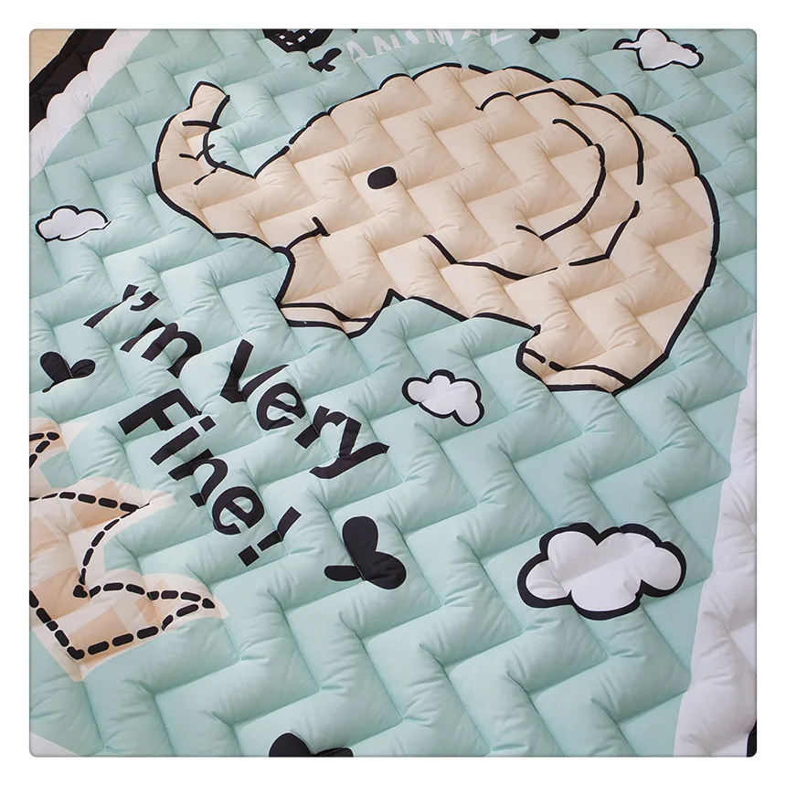 large soft modern non toxic kids play mats babies animal
