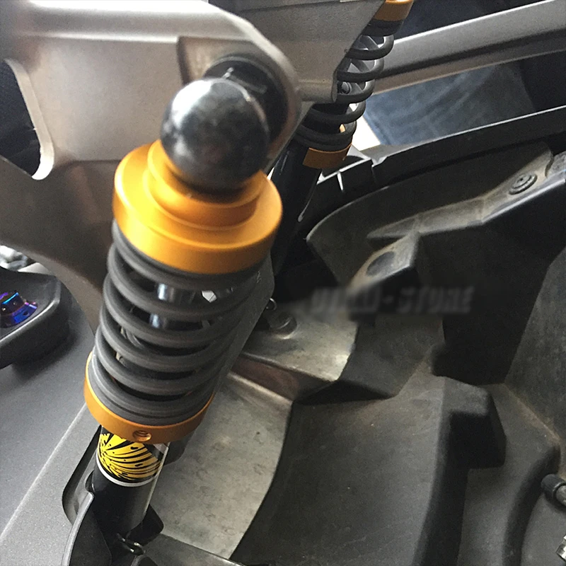 New TMAX 560 530 500 Shock Absorbers Lift Seat spring For YAMAHA T-MAX560 T-MAX530 T-MAX500 Lift Supports Red Black Yellow