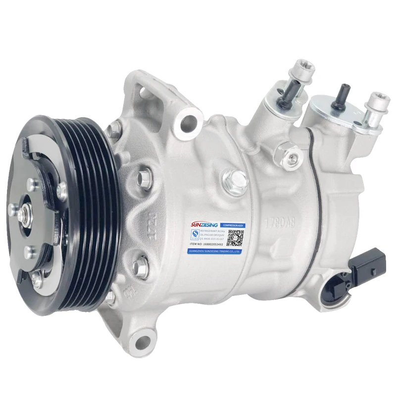 suitable for VW polo/golf VI  pour Sanden PXE14  PV6D ac compressor 5Q0820803J  5N0820803  5N0820803A  5N0820803B  5N0820803C