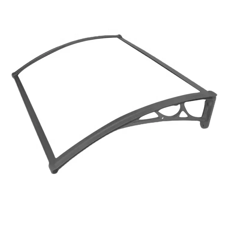 pc plastic Outdoor gazebo canopy shelter auvent window balcony polycarbonate door awning price